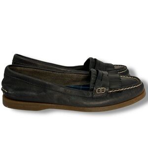 Sperry Women's Avery Kiltie Loafers Slate Blue